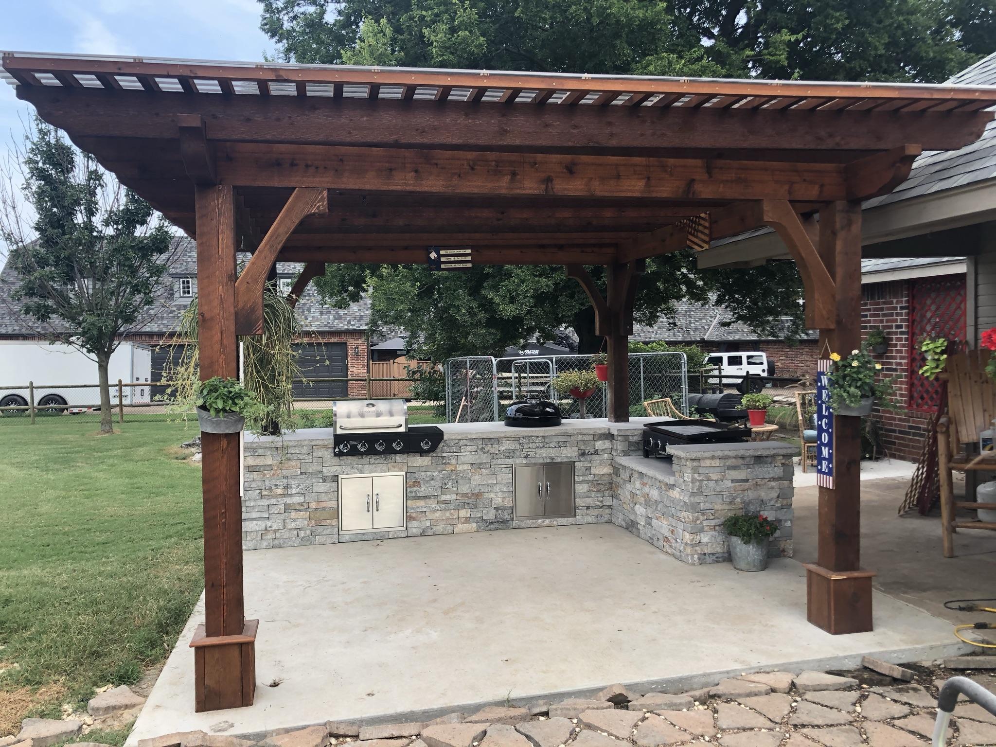 Tulsa Pergola 216