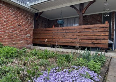 Beth Front Porch Privacy Wall 2
