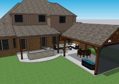 Brad P Pavilion Model 1