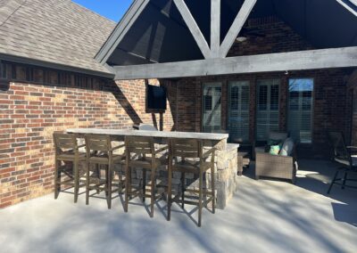 Danny V Tulsa Outdoor Kitchen 10