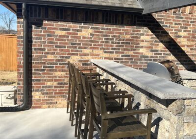Danny V Tulsa Outdoor Kitchen 11