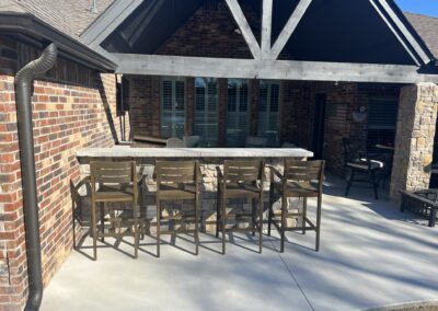 Danny V Tulsa Outdoor Kitchen 12