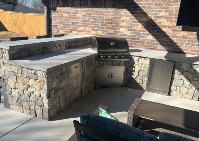 Danny V Tulsa Outdoor Kitchen 13