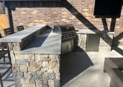 Danny V Tulsa Outdoor Kitchen 7