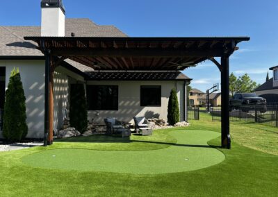John And Gail H Tulsa Pergola 14