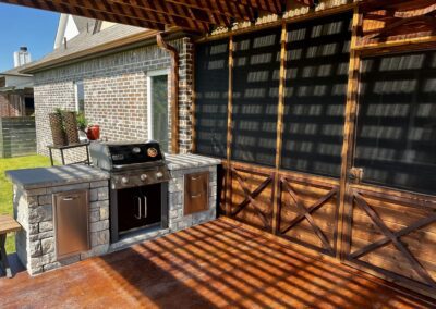 Karen M Pergola And Screen Wall 6