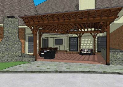 Mike H Pergola Model 3