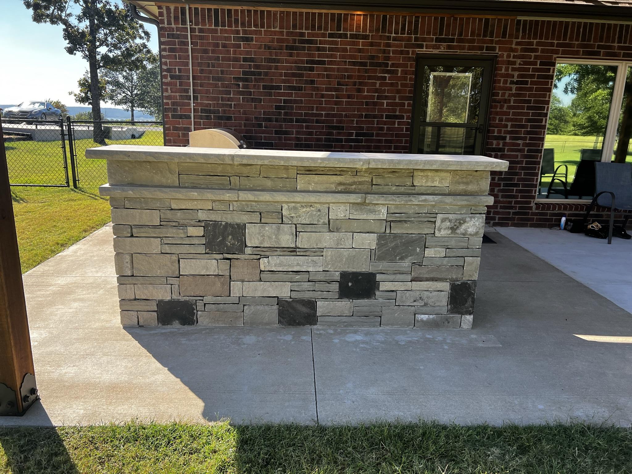 Nick K Tulsa Outdoor Kitchen 4