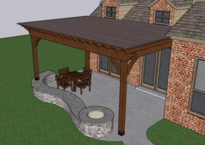 Steve H Pergola Model 2