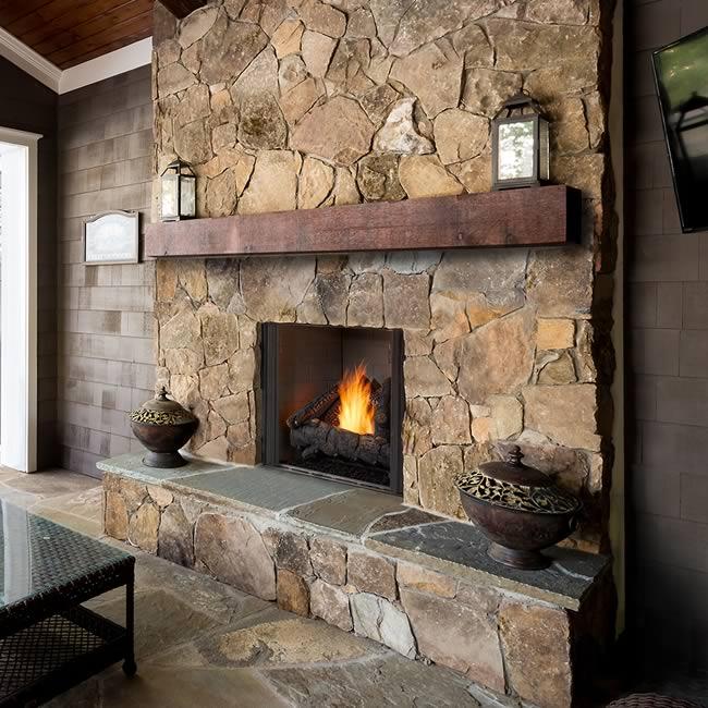 Tulsa Outdoor Fireplace 14